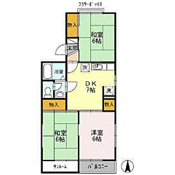 レジデンスT・H　II号館 2階