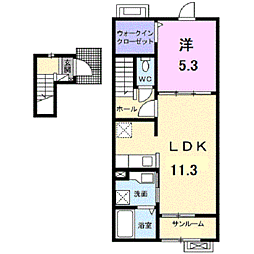 パークサイド　メゾン 2階