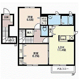 リヴェール　ユィチア 2階