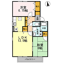 ビューラーやすらぎ D棟 1階/102