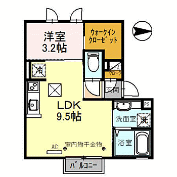 サン・ビレッジ・ミカーレ_間取り_0