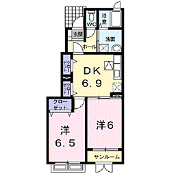 サン・ビレッジ・西方　II 1階