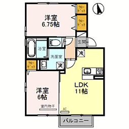 ロアジーナ　A棟 2階