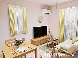 クレシア山総II 205 2階1LDKのリビング/ダイニング