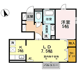 ノーブル照手 1階
