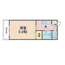 アップルコート 3階/301