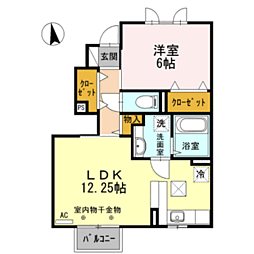 ノールランタン A棟 1階