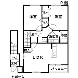セトルフィールド 2階/202