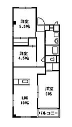 南川マンション 1階/101