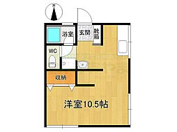 ヒルトップハイツI 2階