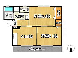 コンフォール湯の原 2階