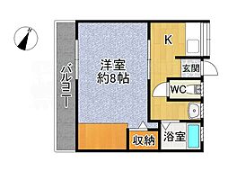義美荘 2階/202