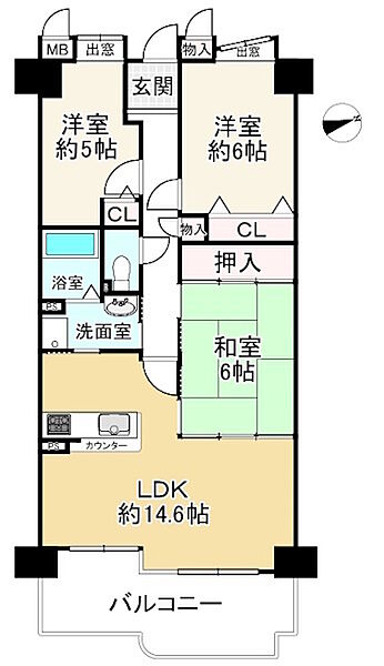 間取り：328000641064