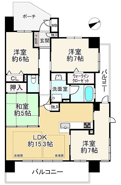 間取り：328000663102