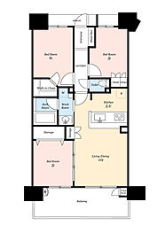 ラヴィドール川口 3LDKの間取図画像