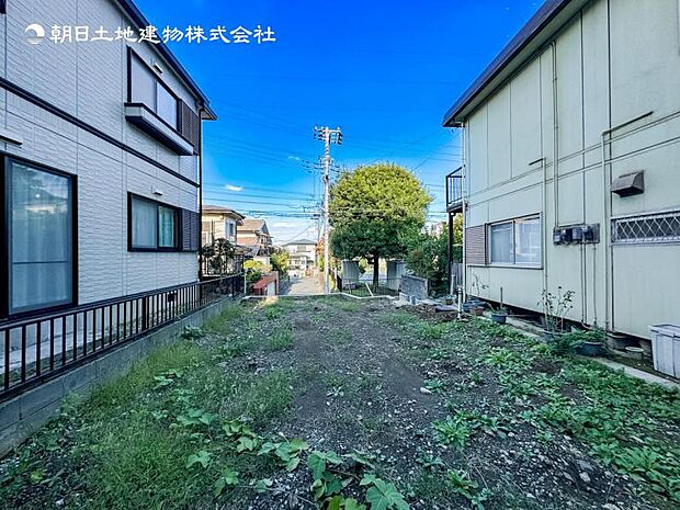 【外観】日当りも良好！目の前に広がる開放感とゆとりと暮らし！〜〜夢を育む住まいがここにはあります〜