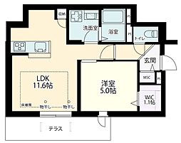 仮)上北沢4丁目メゾン 1LDKの間取図画像