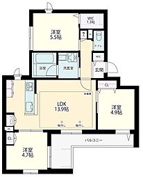 セノーテ南台 2階/201