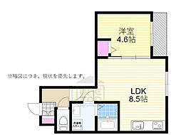 メゾンタカノ 1LDKの間取図画像