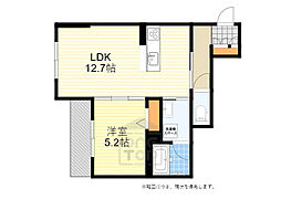 シャーメゾンロワジール 1LDKの間取図画像