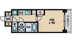 S-RESIDENCEESAKA 1Kの間取図画像