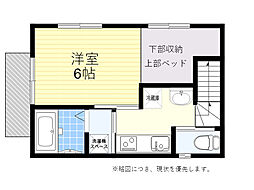 クラフトテラス豊南町南 1Kの間取図画像