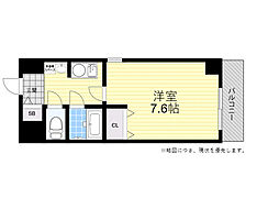 E-Gate 1Kの間取図画像