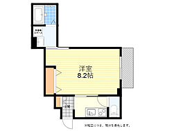 ヘーベルメゾン井口堂 1Kの間取図画像