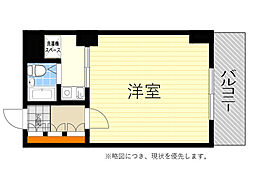 グランピーノ桃山台 ワンルームの間取図画像