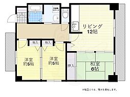 ラヴィア・フォーレ千里山 3LDKの間取図画像