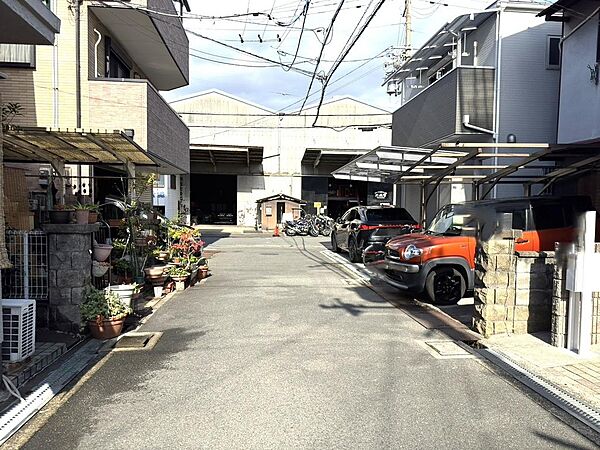 前面道路