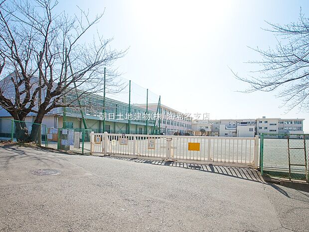 【綾瀬市立天台小学校】800ｍ　桜がきれいな小学校です。
