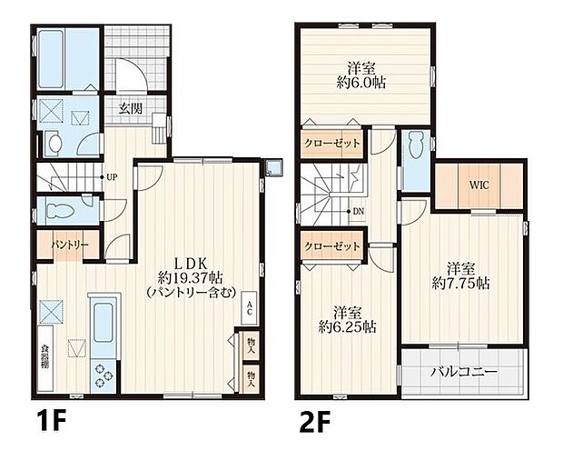 【間取り図：3LDK】