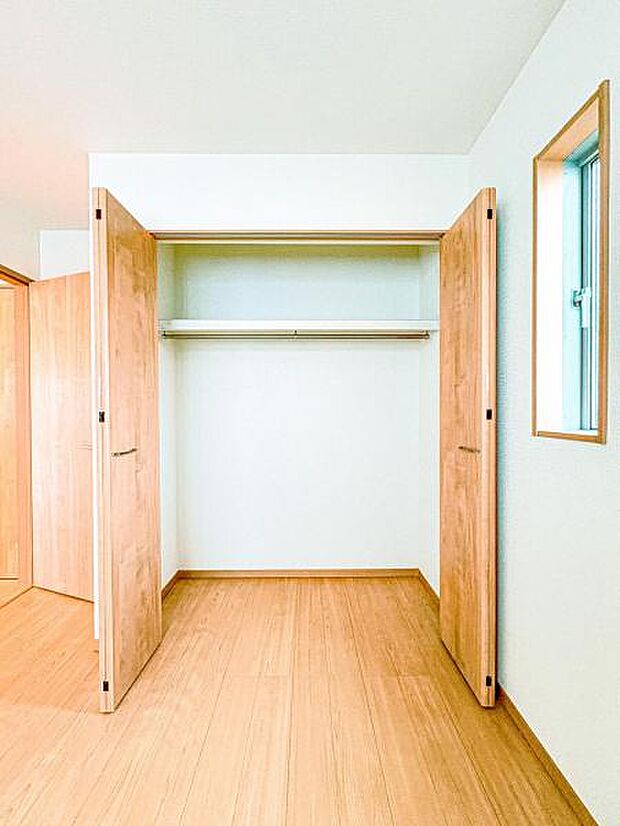 【便利な各居室収納】部屋ごとに設けた収納は住みやすさへのこだわり