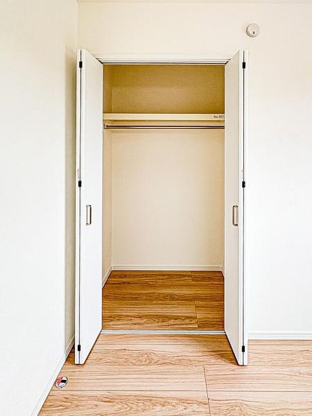 【便利な各居室収納】部屋ごとに設けた収納は住みやすさへのこだわり