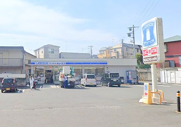 【ローソン・スリーエフ　海老名東柏ケ谷6丁目店】170ｍ　隣にすき家があり、共同の駐車場なのでとても広いです。店員さんはいつも元気に対応してくれる気持ちの良いお店です。