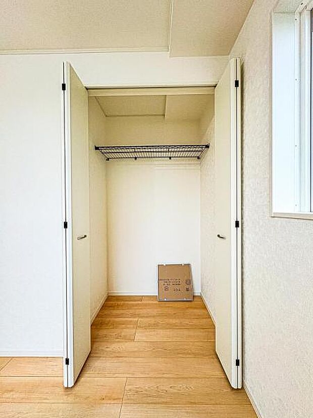 【便利な各居室収納】部屋ごとに設けた収納は住みやすさへのこだわり