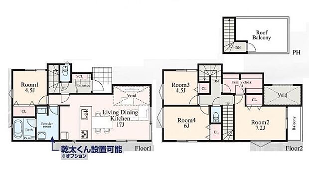 【間取り図：4LDK】