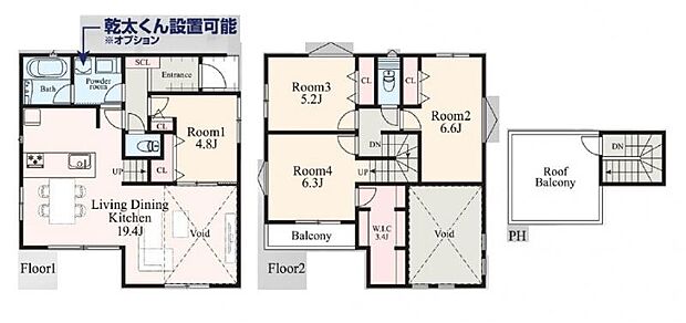 【間取り図：4LDK】