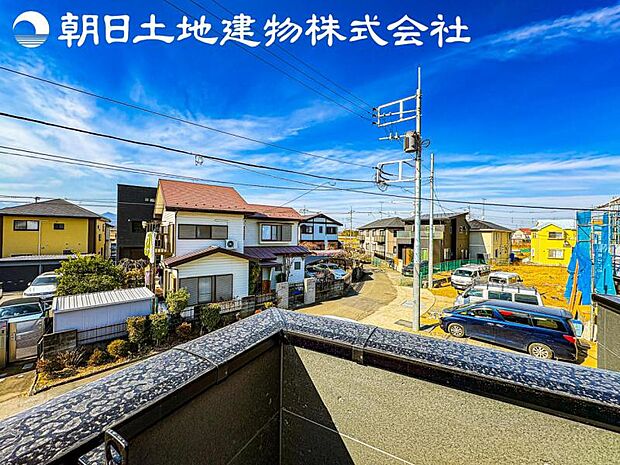 【眺望】眺望は視界を遮る建物がございませんので四季折々の素敵なシティービューが楽しめます。