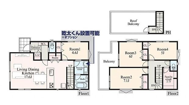 【間取り図：4LDK】