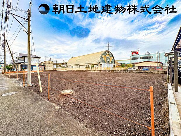 【現地外観：全区画 38 坪以上】