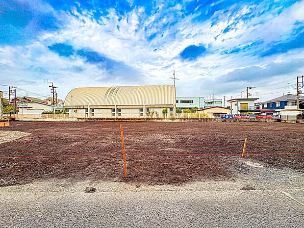 【現地外観:全区画 38 坪以上】