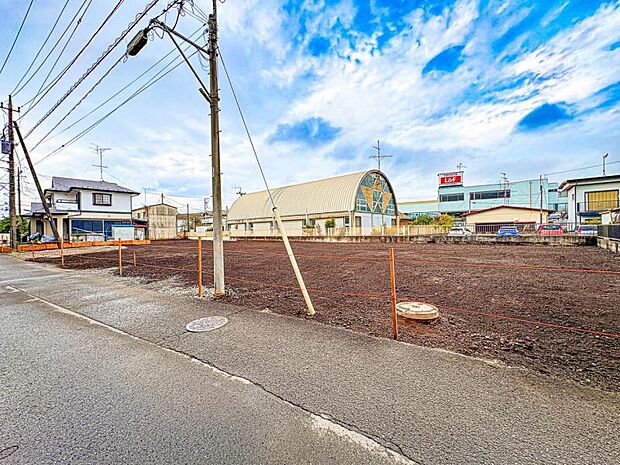 【現地外観：全区画 38 坪以上】