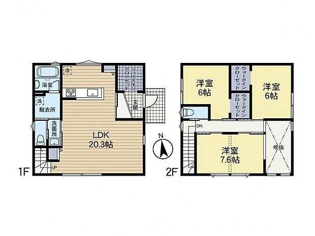 【間取り図:3LDK】