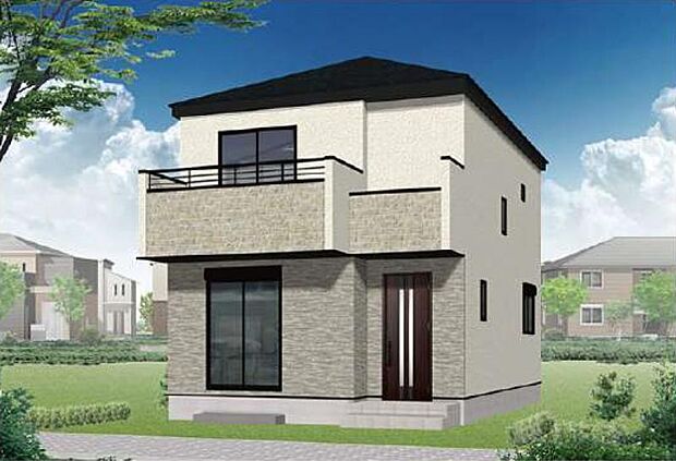 【完成予想パース：外観】※予告なく変更になる可能性がございます。また、現況と相違する場合は現況優先とします。