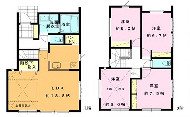 【間取り図:4LDK】