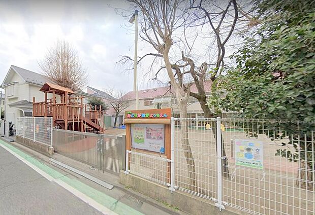 【翠ヶ丘幼稚園】　360ｍ　イベントが充実している幼稚園です。子供たちがのびのび生活ができ遊べます。