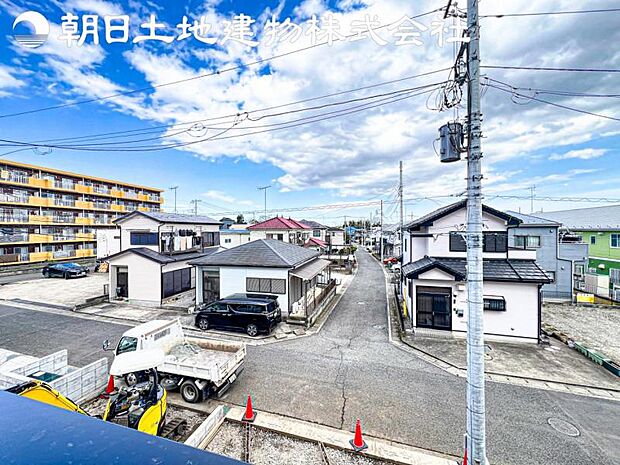 【眺望】眺望は視界を遮る建物がございませんので四季折々の素敵なシティービューが楽しめます。