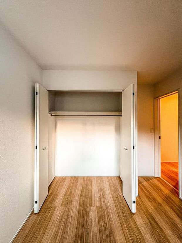 【便利な各居室収納】部屋ごとに設けた収納は住みやすさへのこだわり